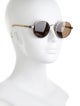 Byblos Round Mirrored Sunglasses
