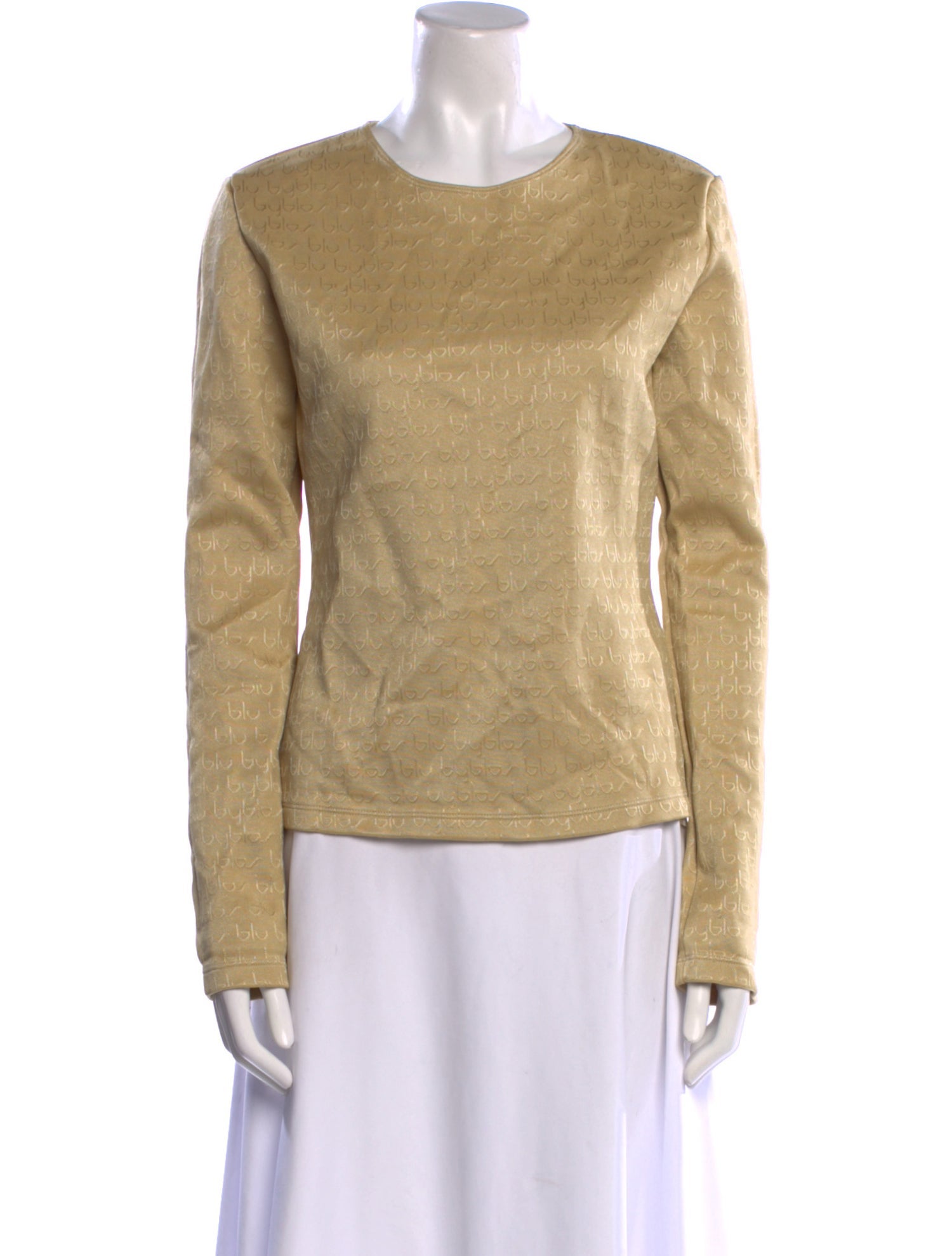 Byblos Crew Neck Long Sleeve Sweatshirt