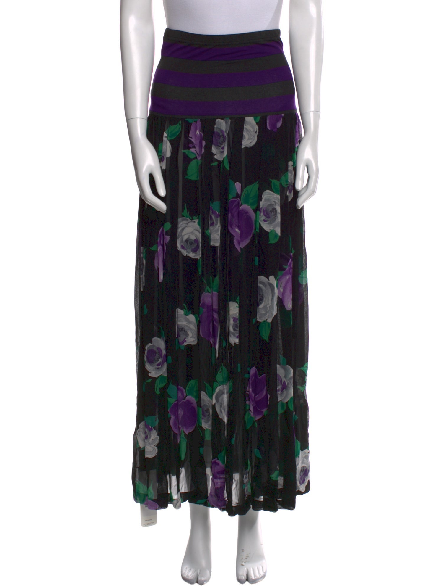 Byblos Printed Midi Length Skirt