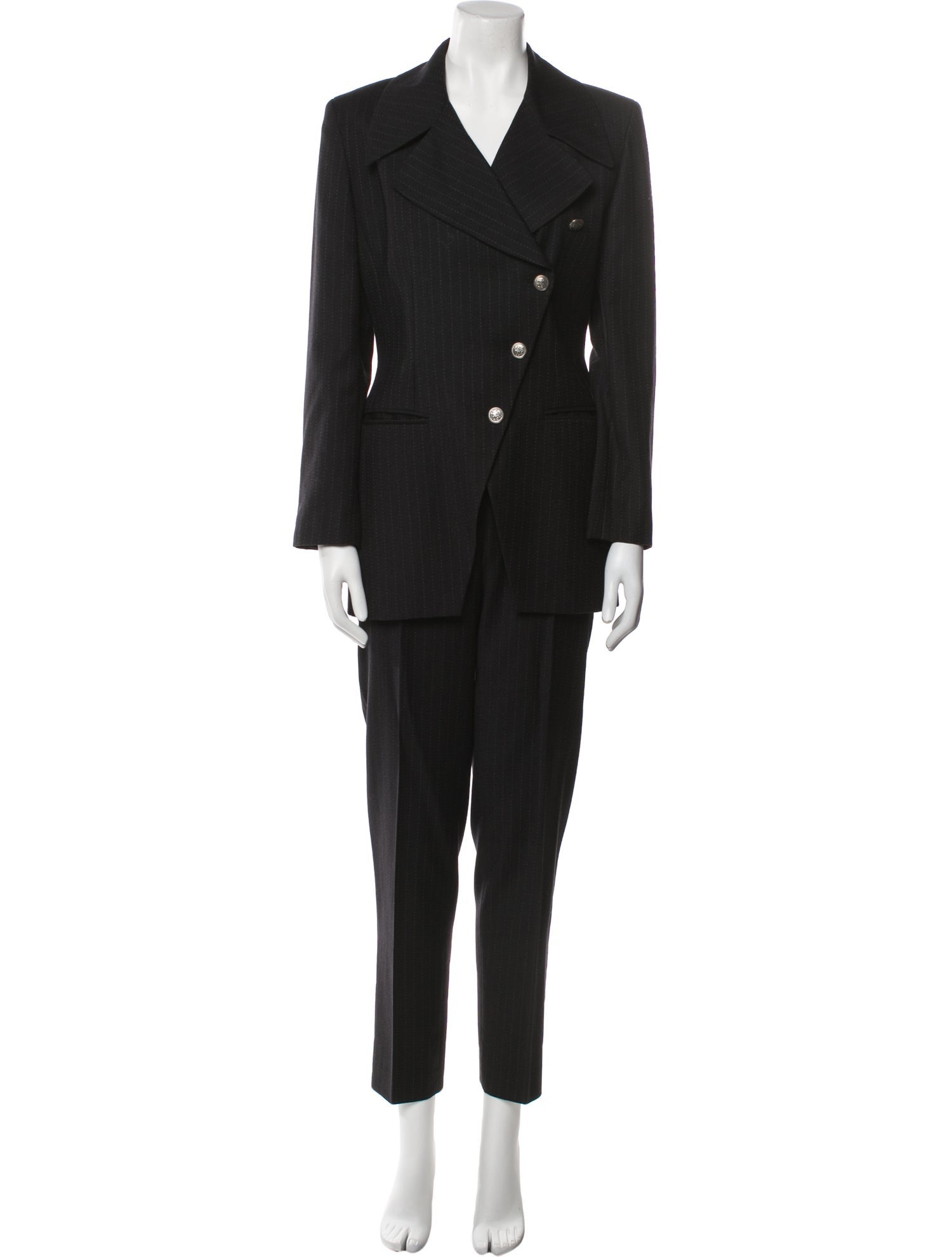 Byblos Virgin Wool Pantsuit