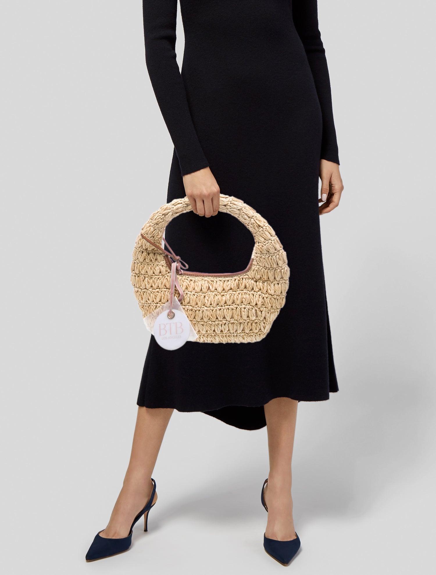 Byblos Straw Shoulder Bag w/ Tags