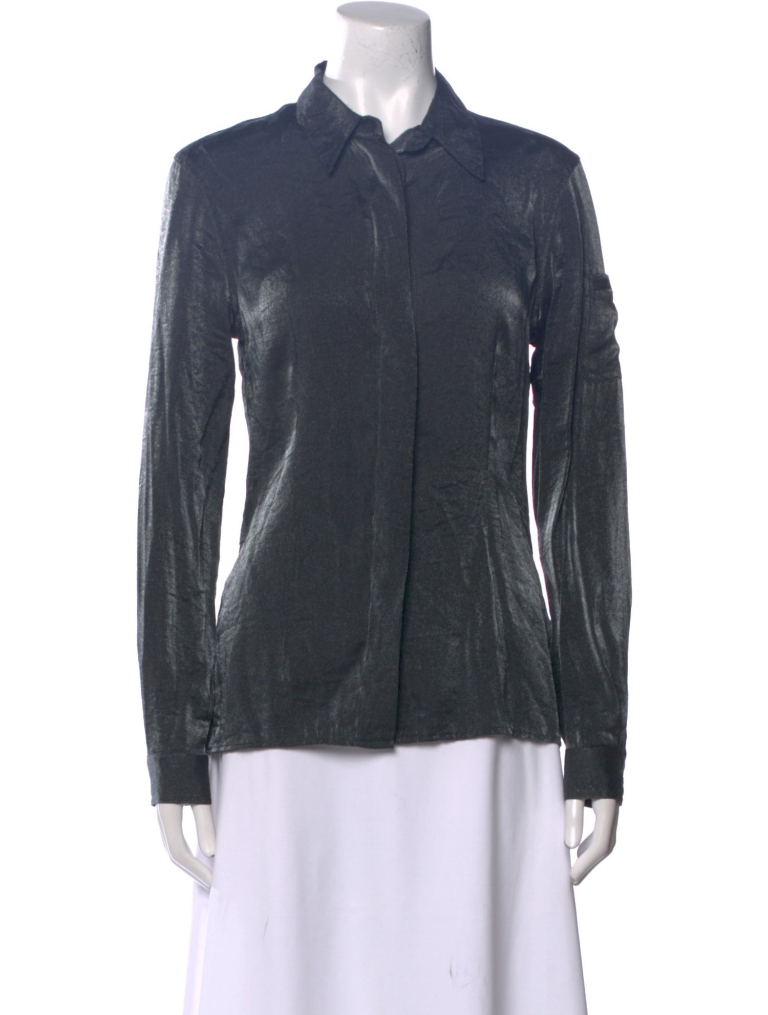 Byblos Long Sleeve Button-Up Top w/ Tags