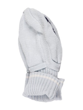Baby Dior Boys' Embroidered Mittens