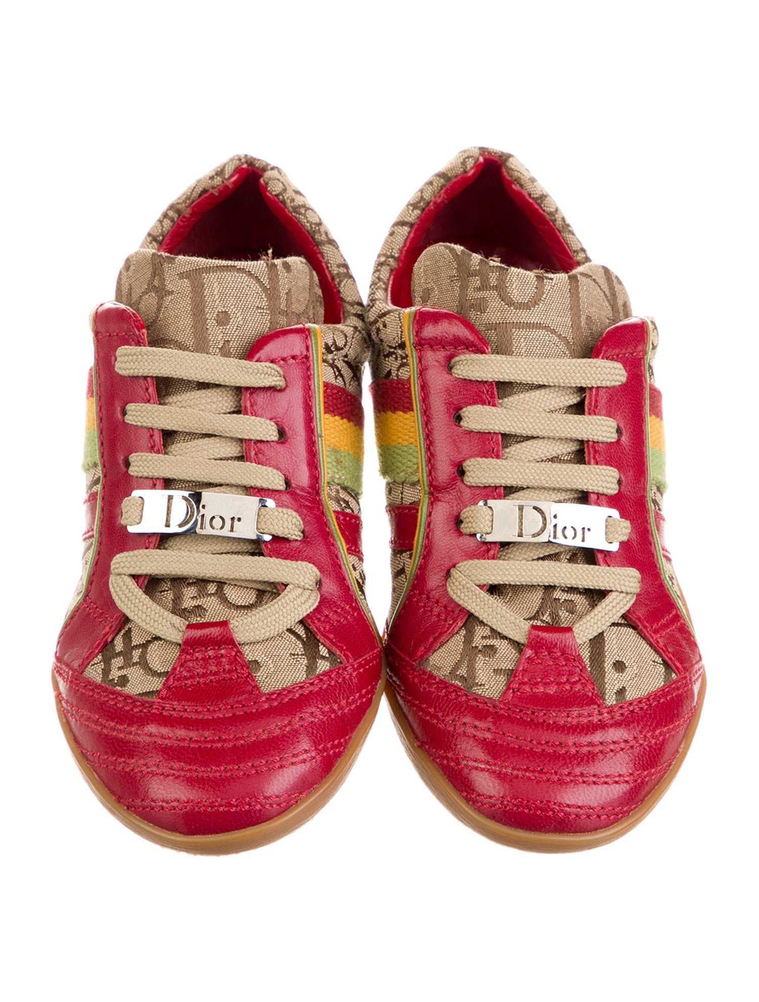 Christian Dior Toddler Girls' Low Top Logo Sneakers