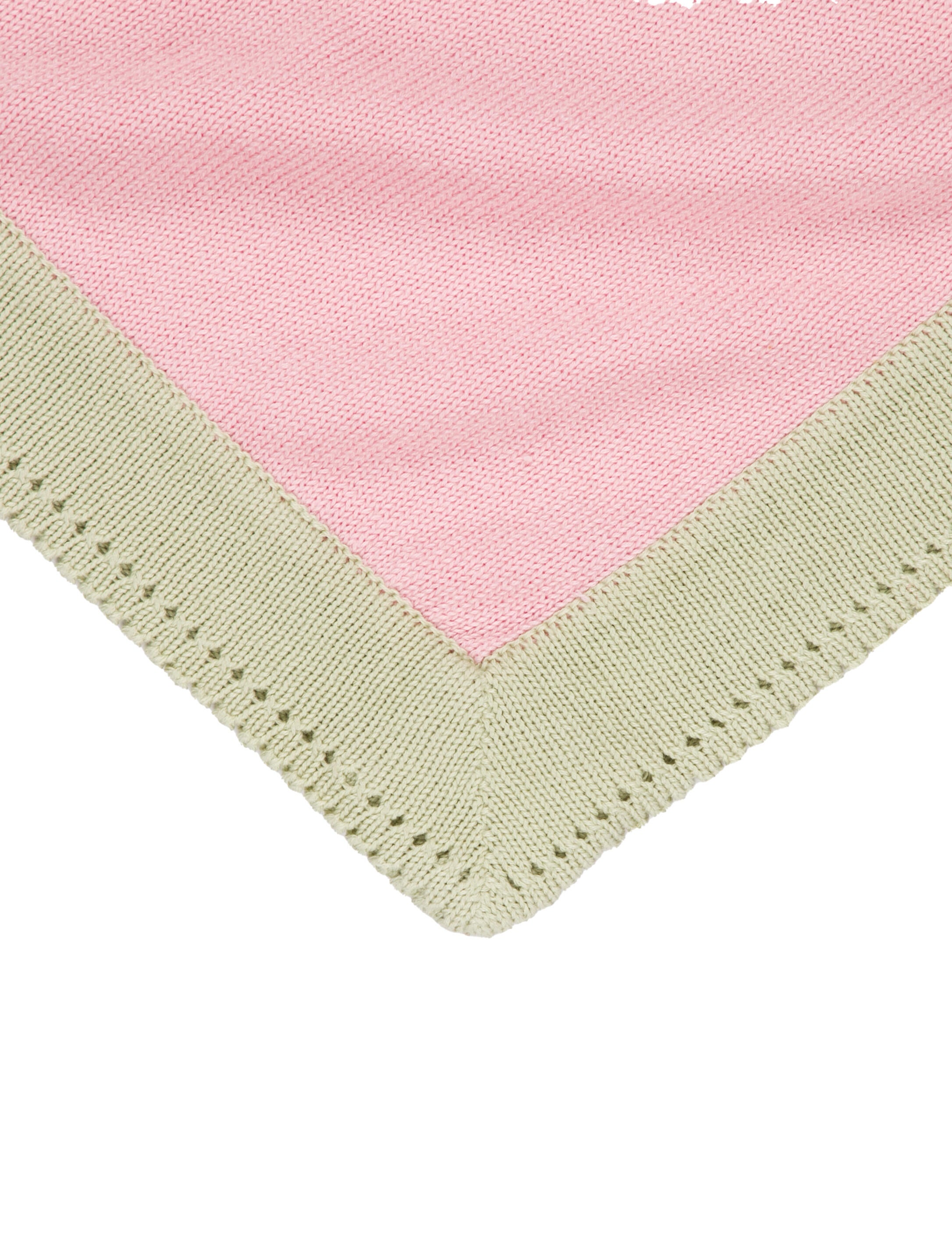 Baby Dior Infants' Logo Embroidered Baby Blanket