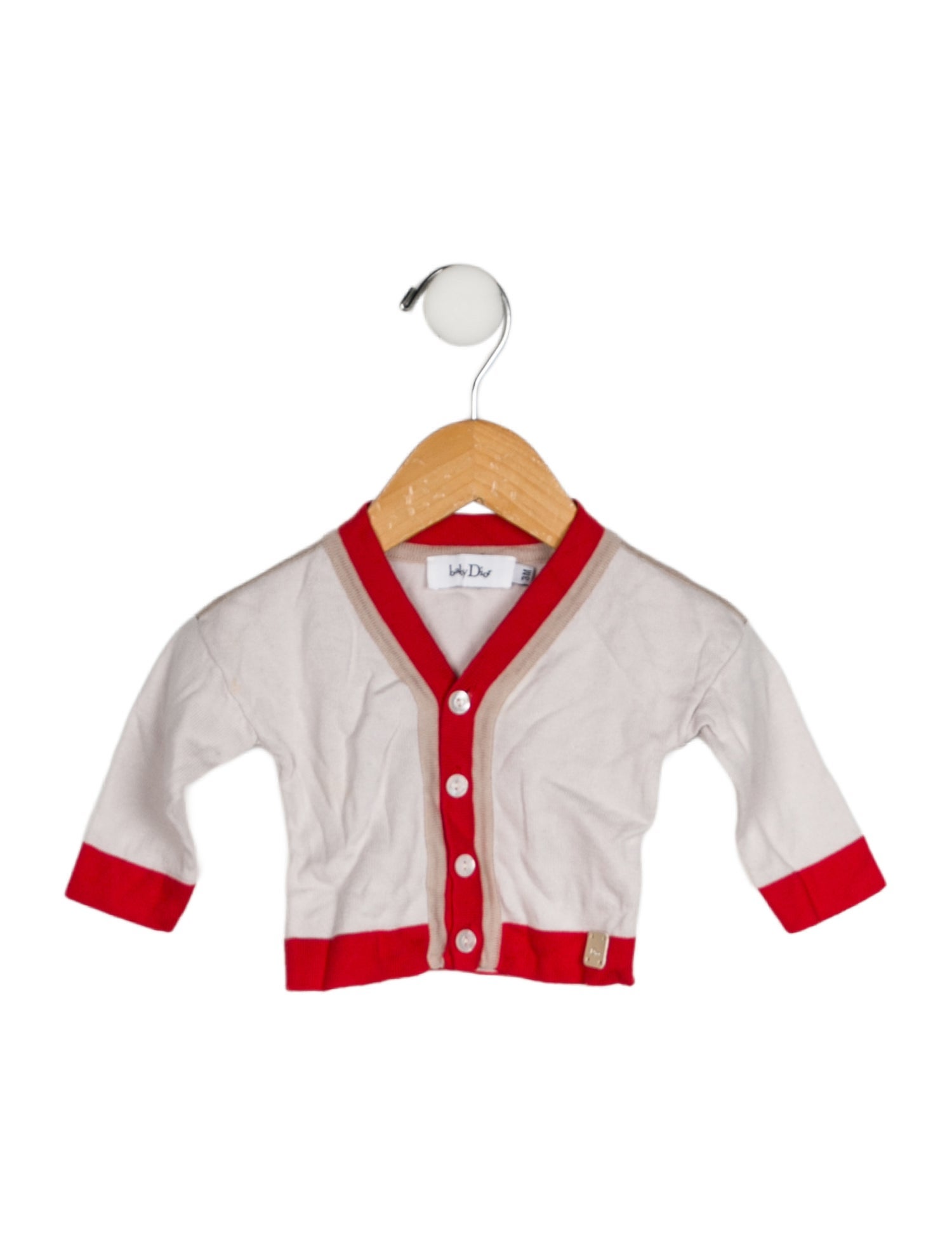 Baby Dior Colorblock Cardigan