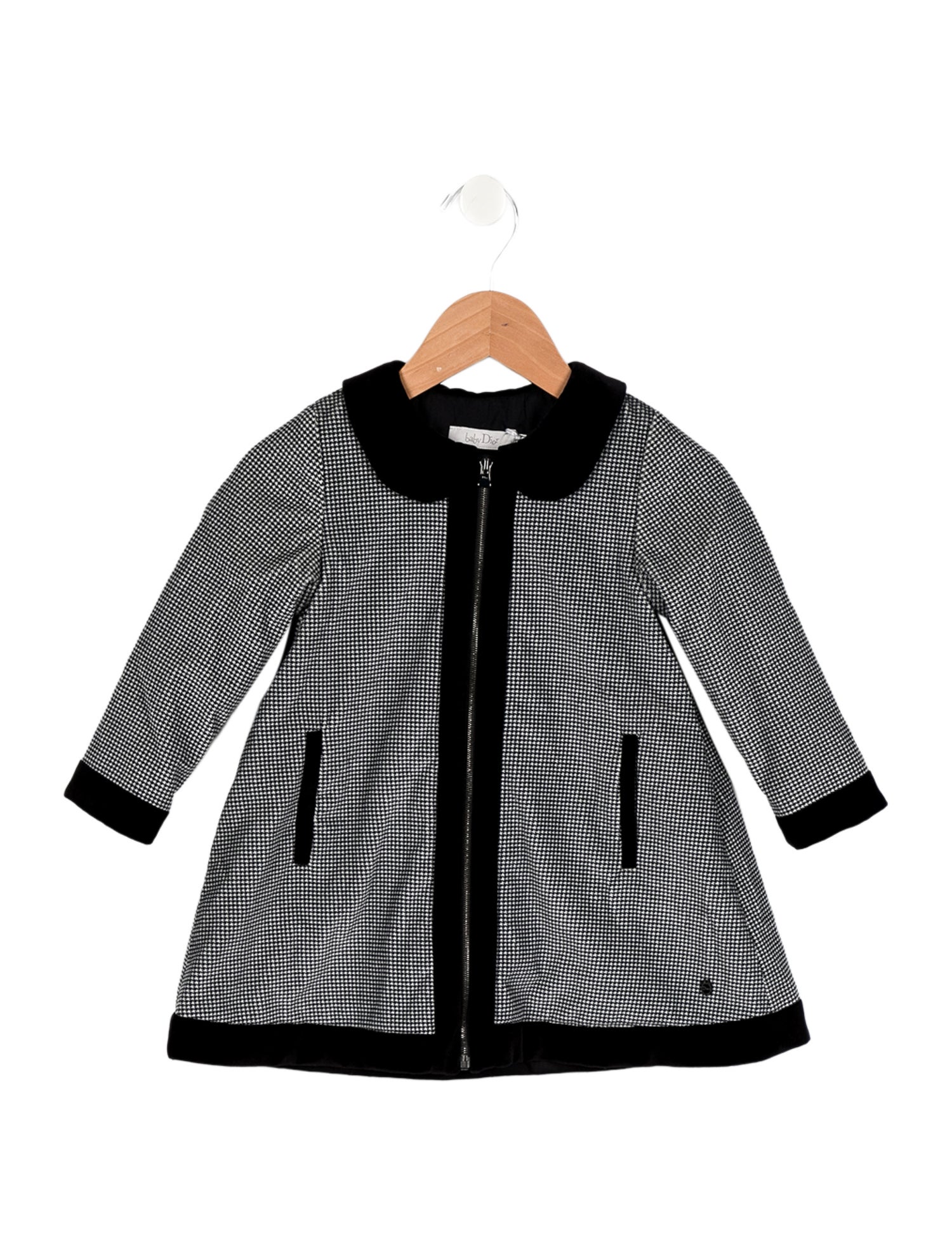 Baby Dior Infant Girls' Houndstooth Coat