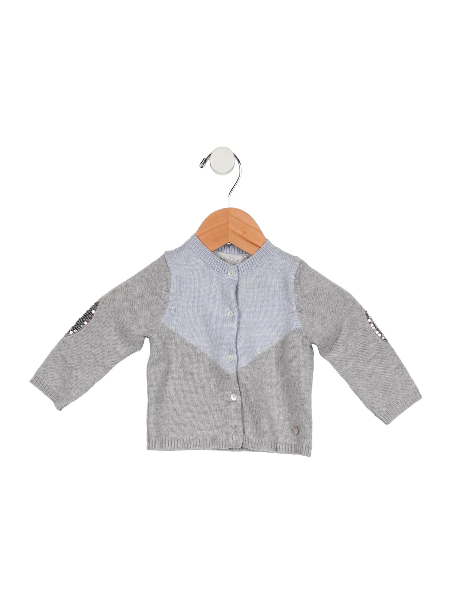Baby Dior Infant Girls' Sequin Accent Cardigan w/Tags
