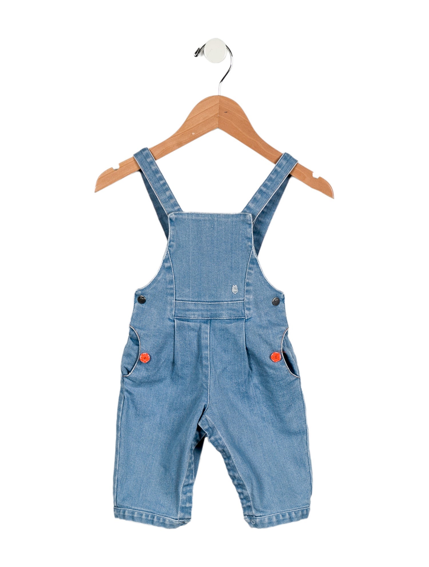 Baby Dior Toddlers' Denim Overalls