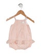 Baby Dior Infant Girls' Solid Romper