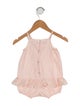 Baby Dior Infant Girls' Solid Romper
