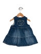 Baby Dior Solid Sleeveless Dress