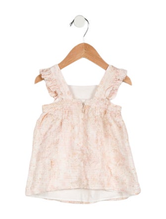 Baby Dior Infant Girls' Printed Sleeveless Dress
