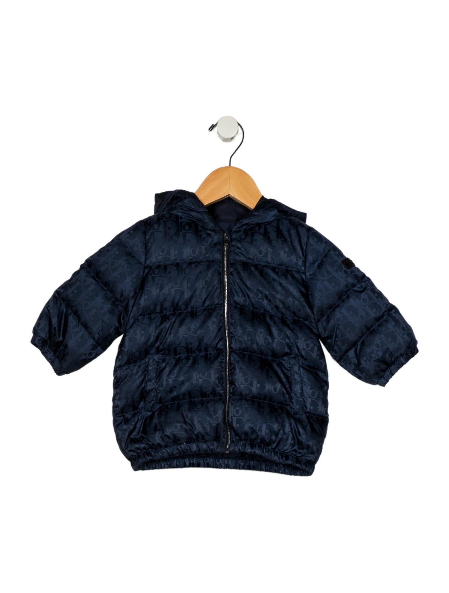 Baby Dior Dior Kids Oblique Hooded Down Jacket