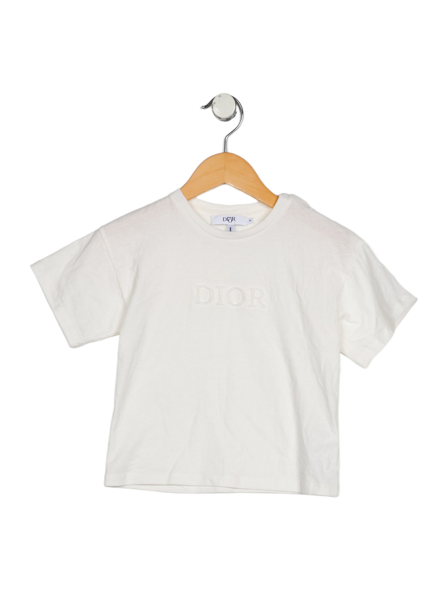 Baby Dior Girls' Short Sleeve Shirt