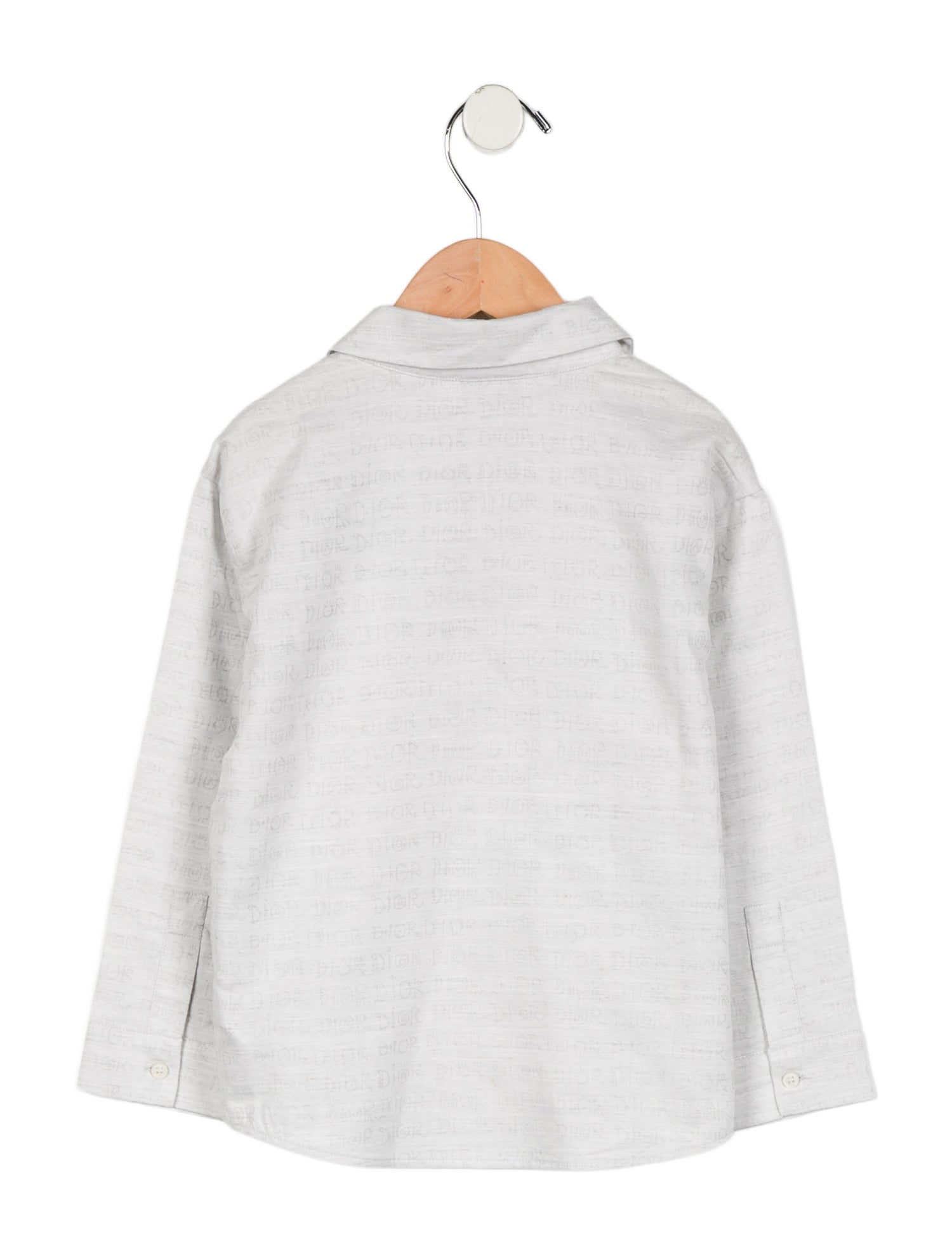 Christian Dior Boys' Logo Dress Shirt