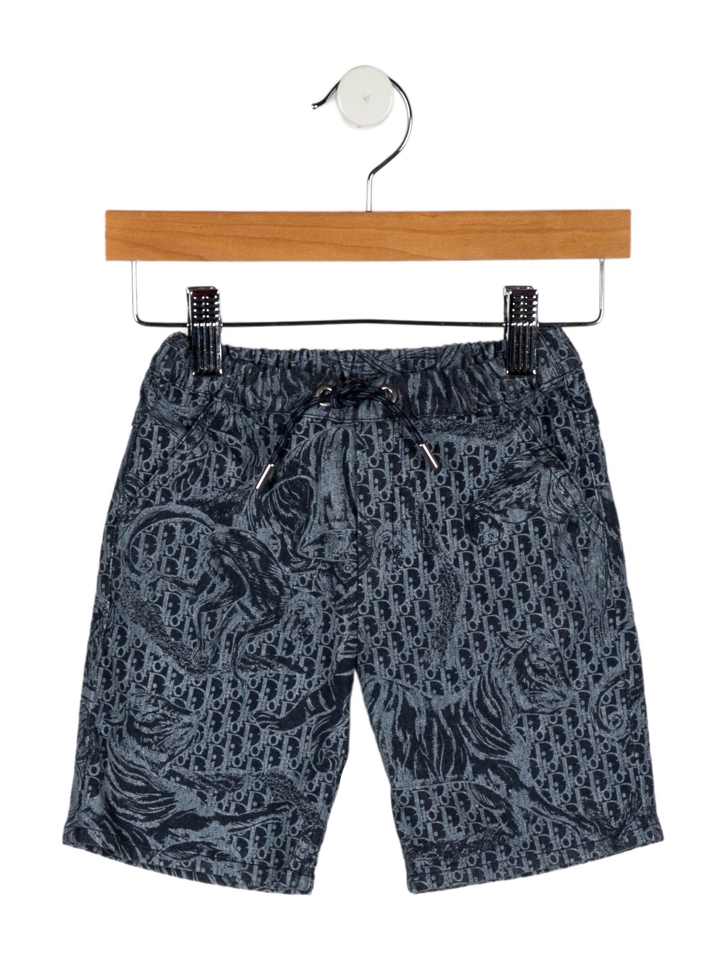 Baby Dior Toddler Boys' Oblique Toile De Jouy Print Shorts w/Tags