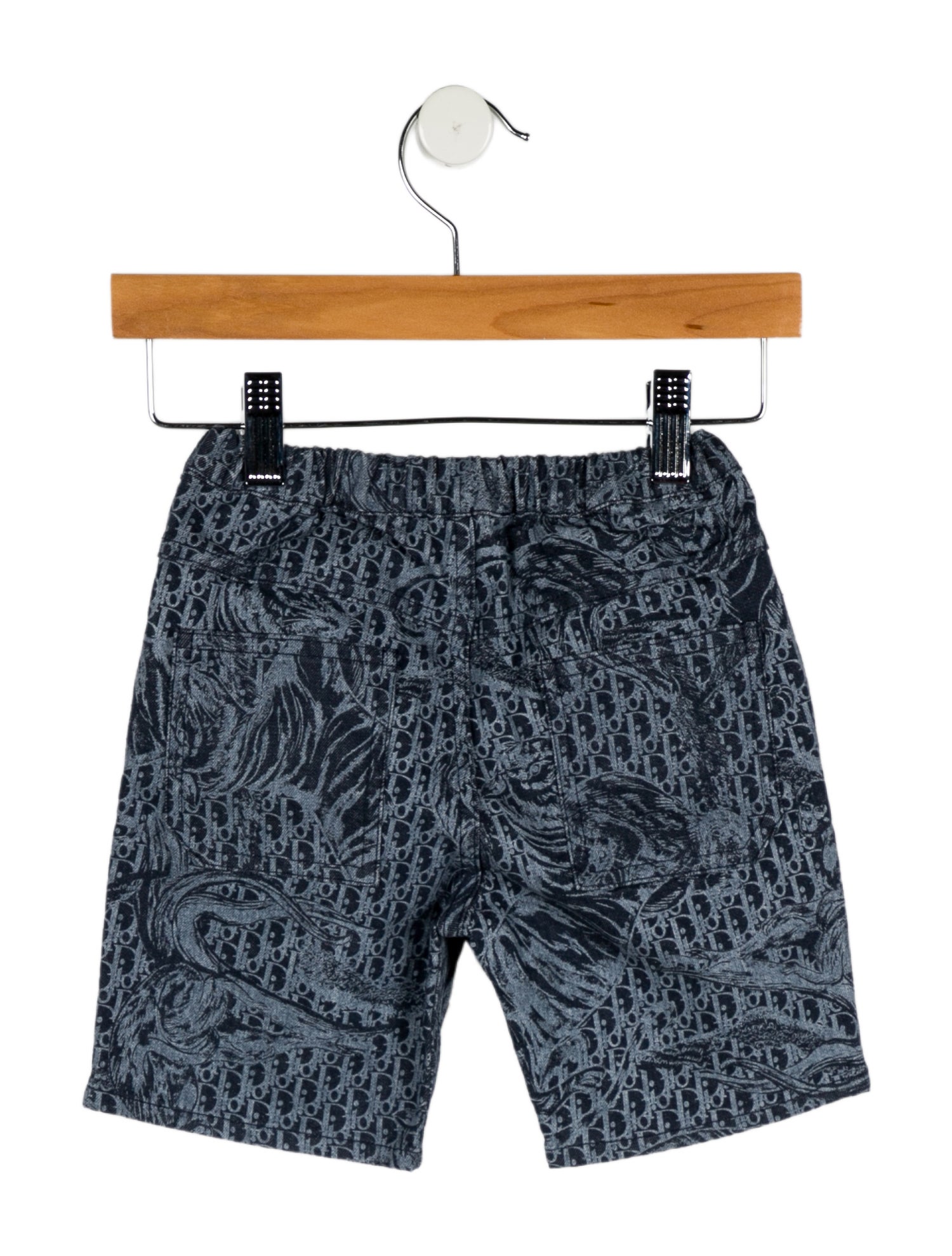 Baby Dior Toddler Boys' Oblique Toile De Jouy Print Shorts w/Tags