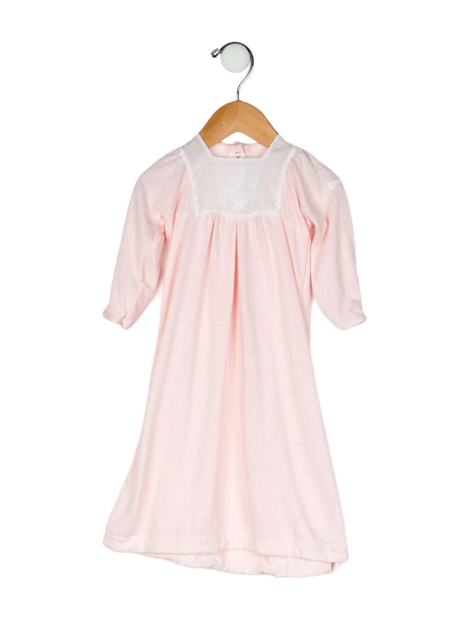 Baby Dior Girls' Long Sleeve Nightgown