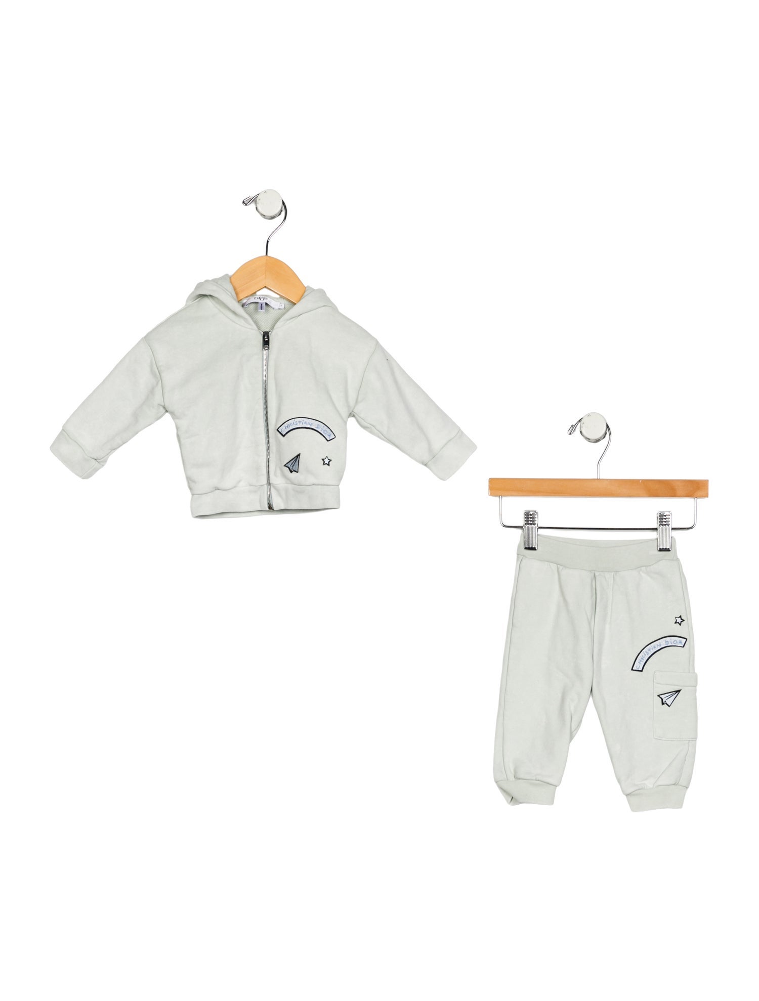 Baby Dior Boys' Embroidered Sweatsuit
