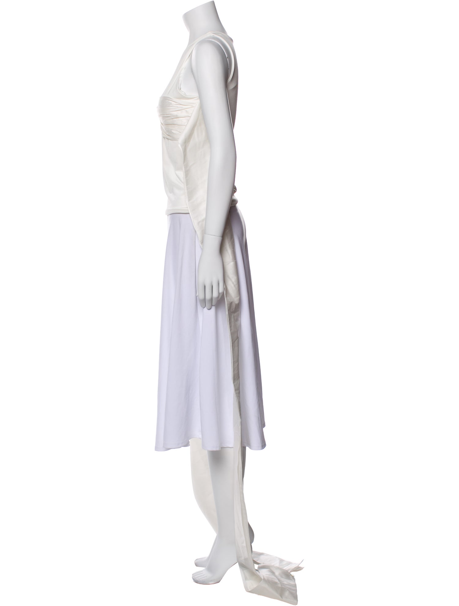 by Efrain Mogollon Strapless Crop Top