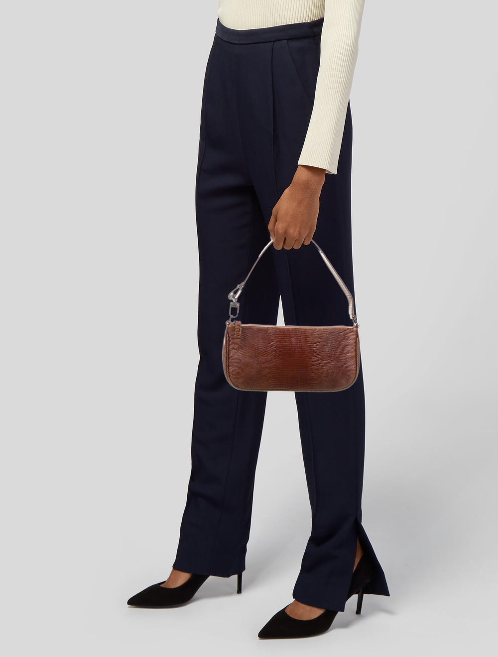 By Far Leather Shoulder Bag - image 2