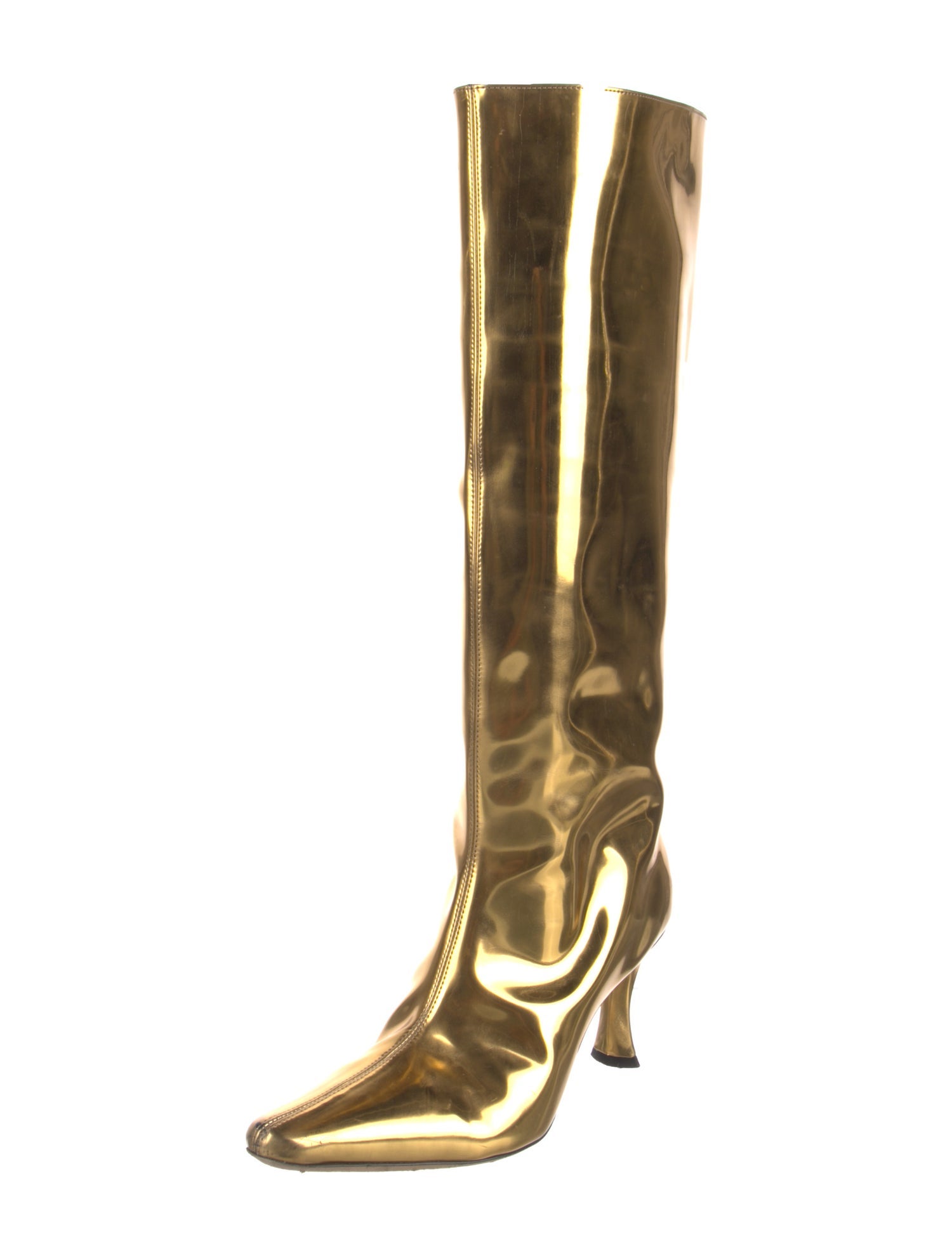 By Far Patent Leather Boots