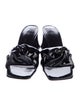 By Far Patent Leather Slides