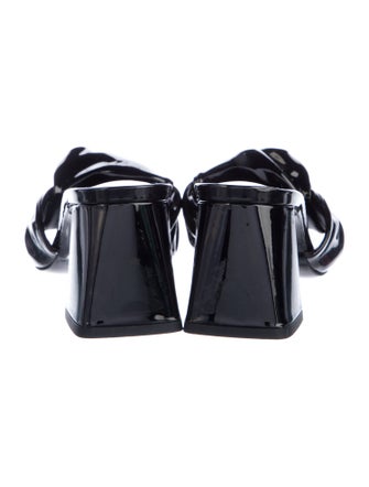 By Far Patent Leather Slides