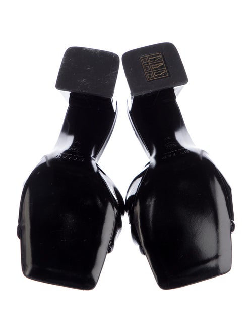 By Far Patent Leather Slides