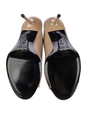 By Far Leather Slides