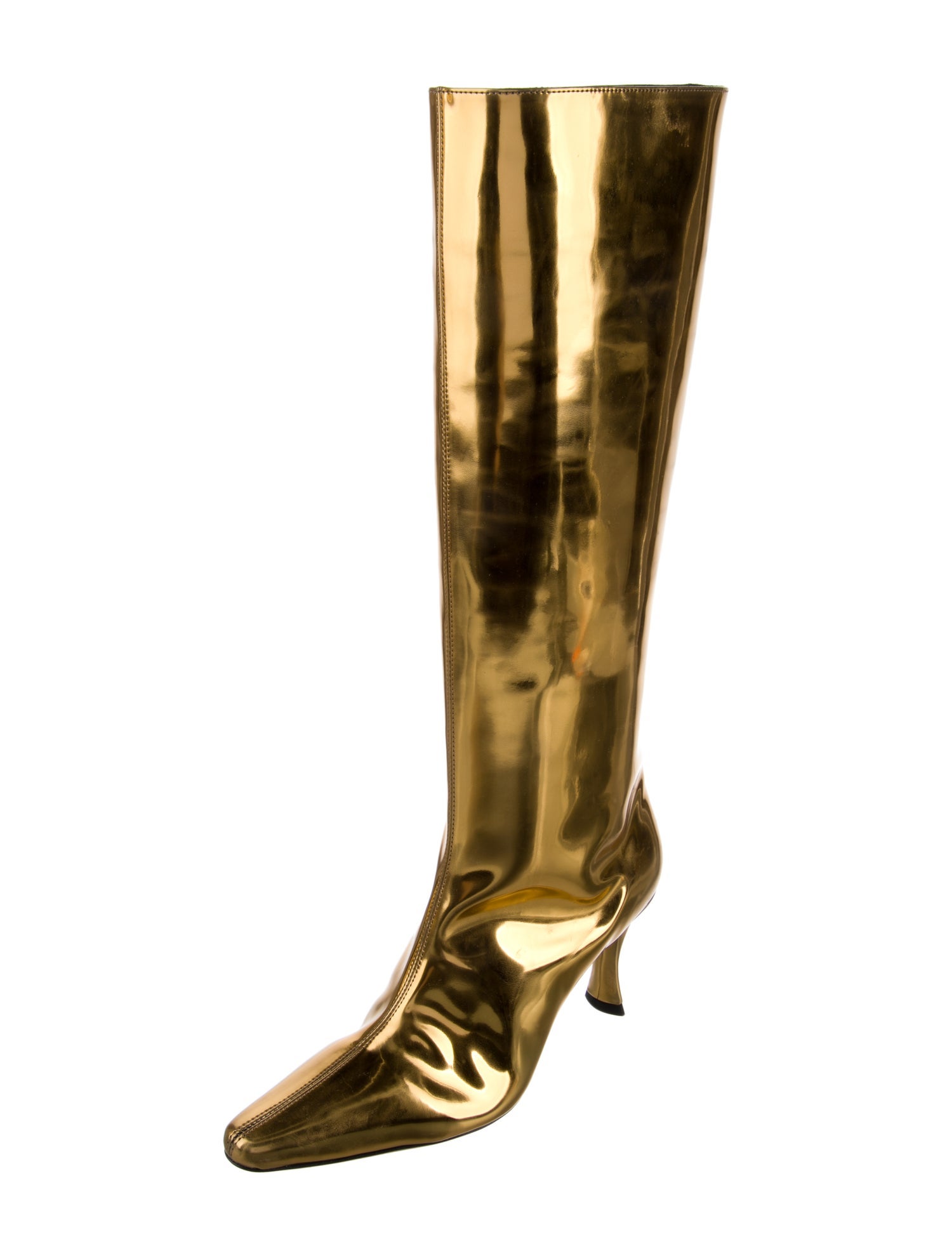 By Far Patent Leather Boots