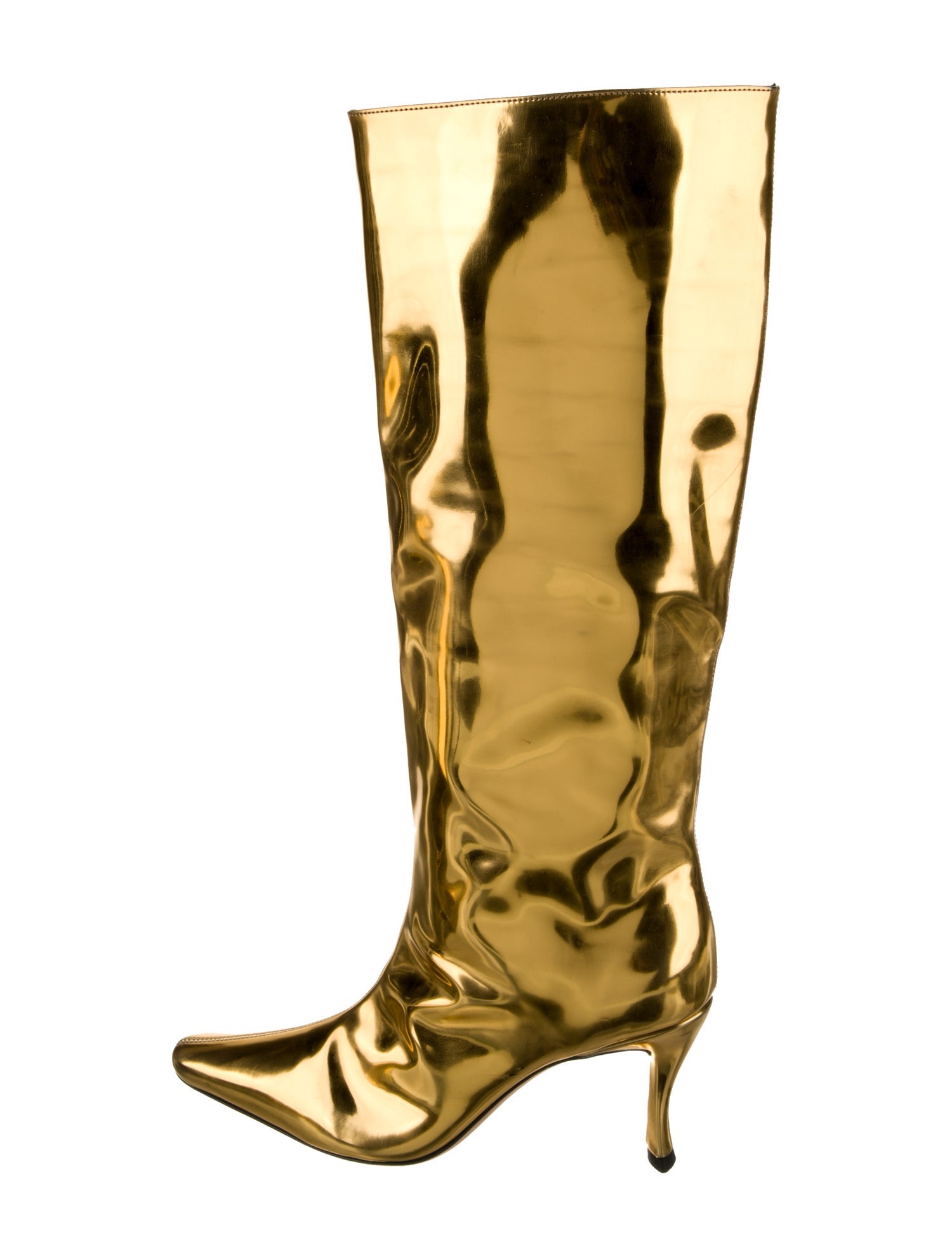 By Far Patent Leather Boots