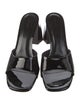 By Far Patent Leather Slides