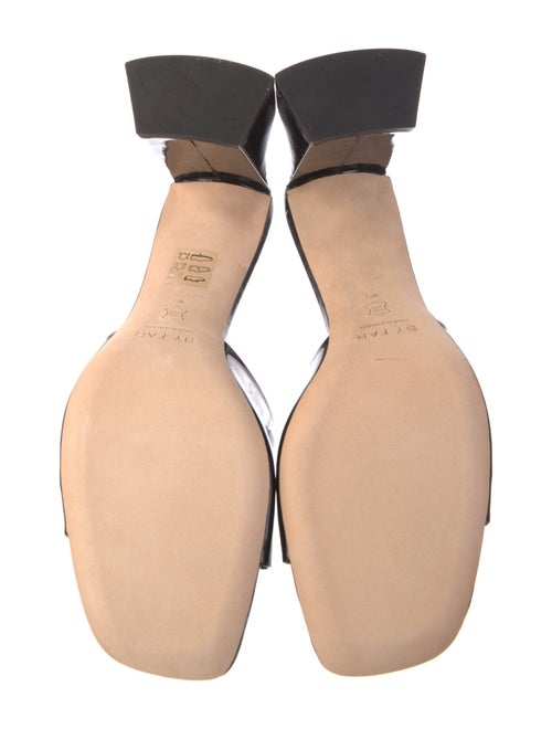 By Far Patent Leather Slides