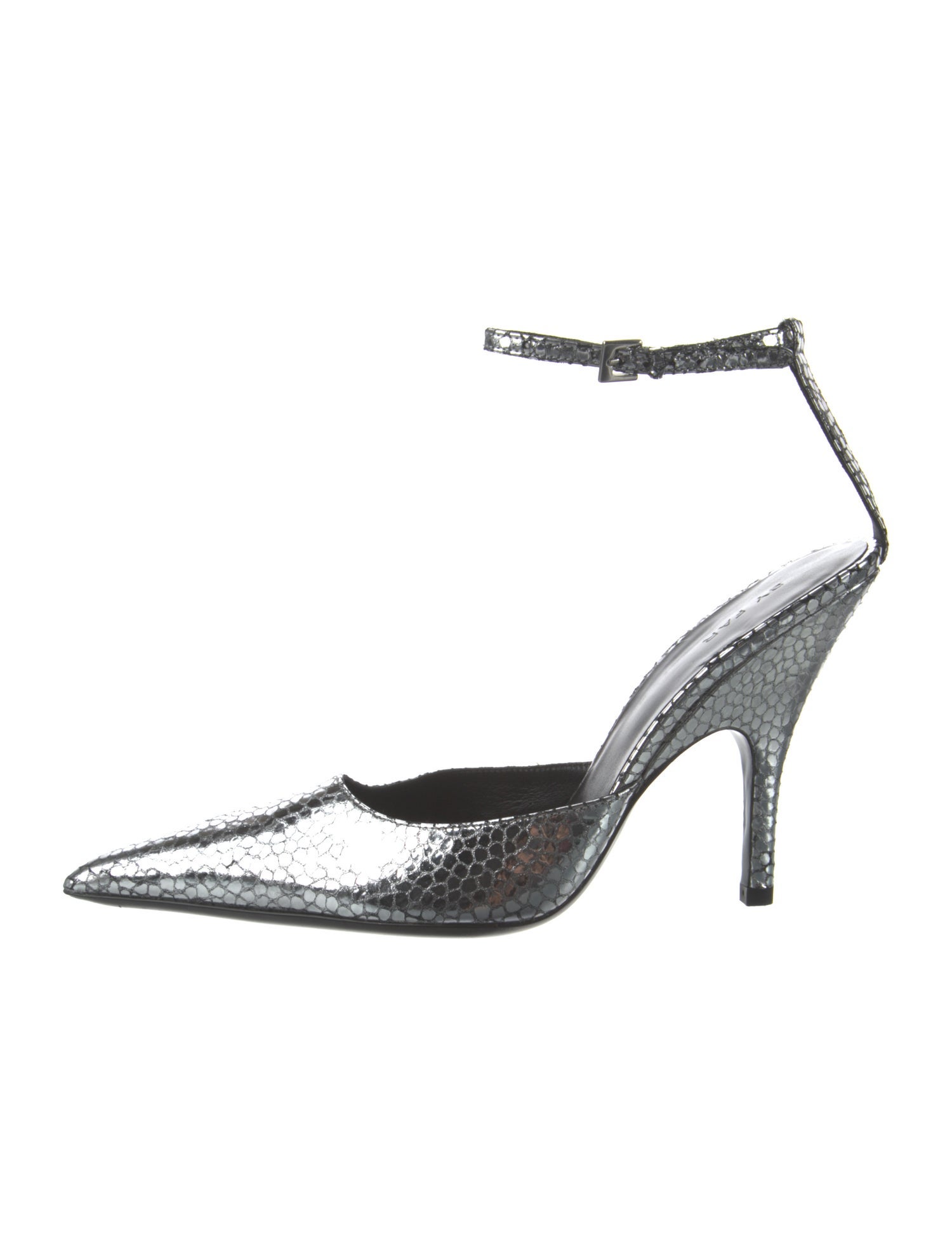 By Far Leather D'Orsay Pumps