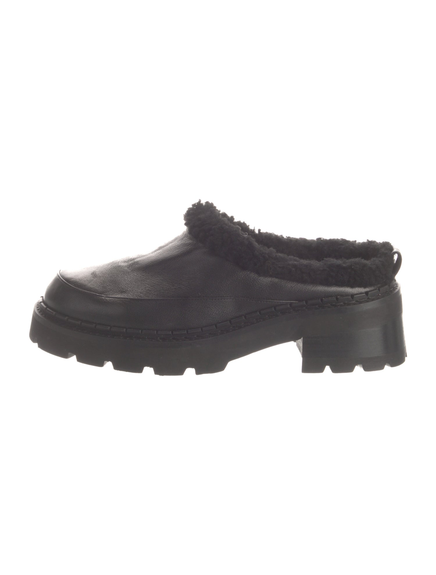 By Far Leather Mules