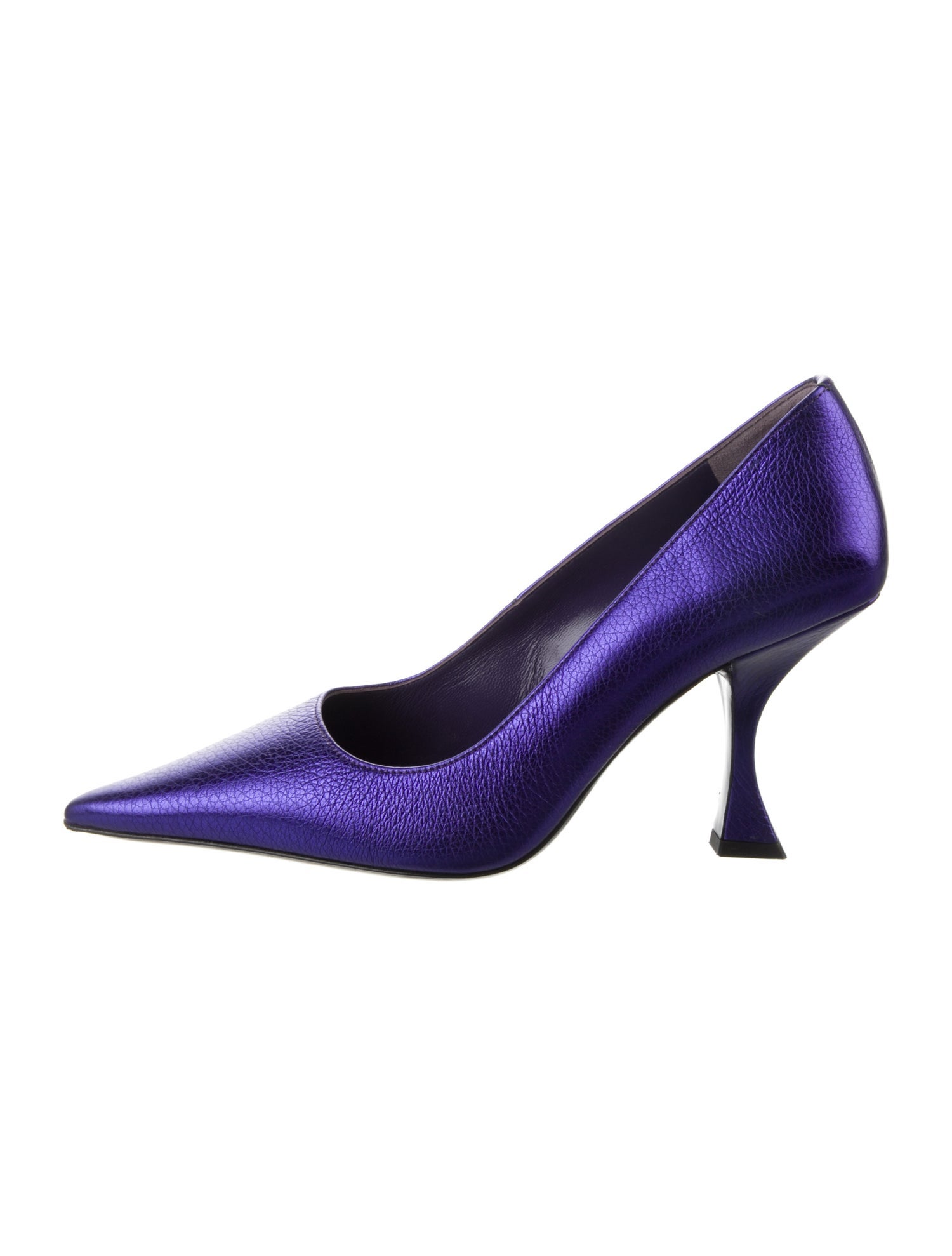 By Far Leather Pumps