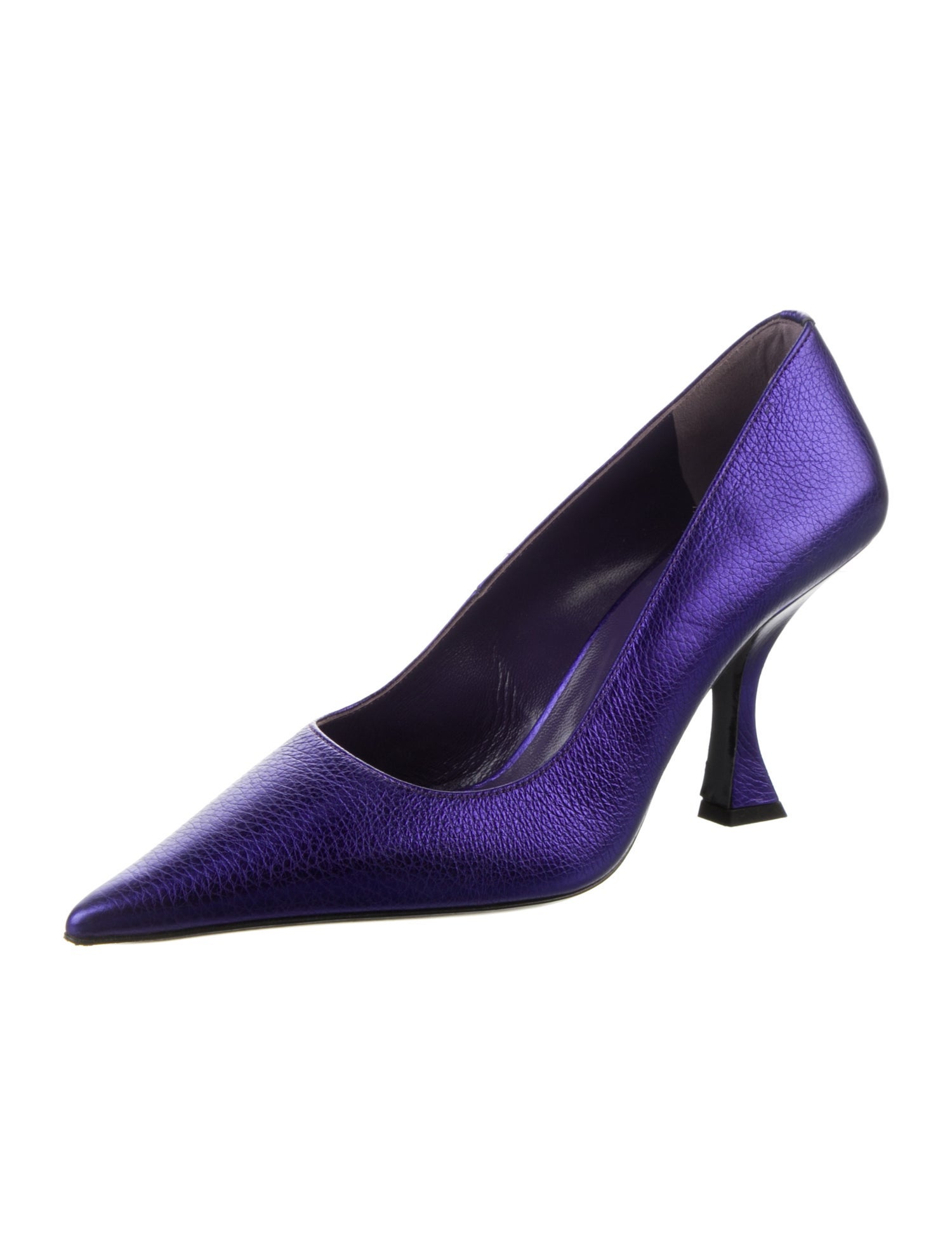 By Far Leather Pumps