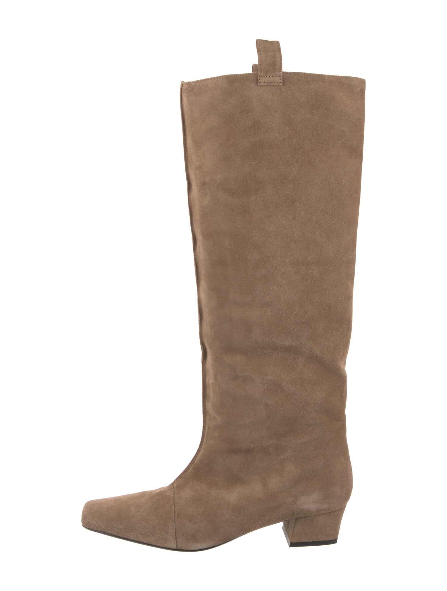 By Far Suede Riding Boots