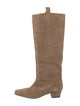 By Far Suede Riding Boots