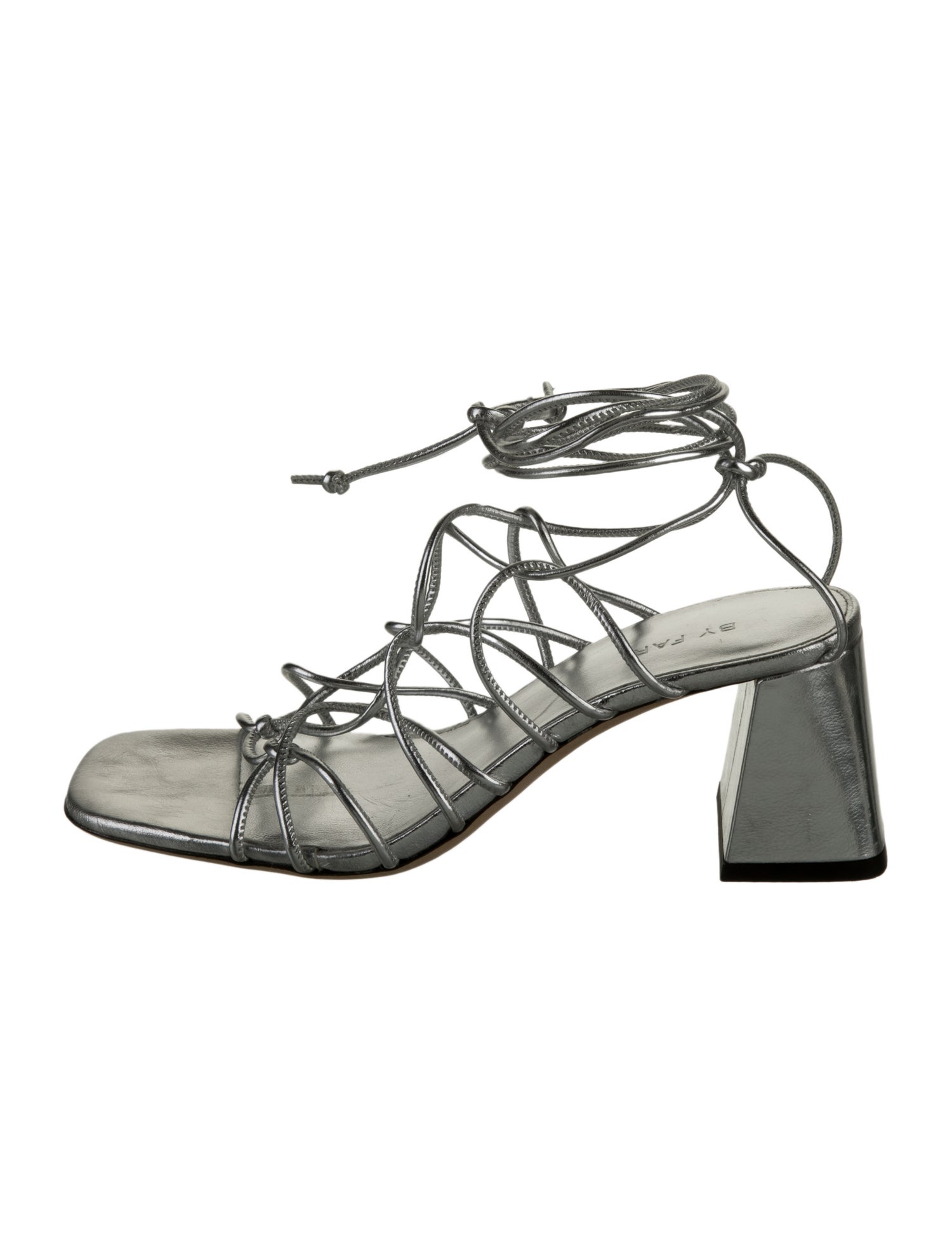 By Far Leather Sandals