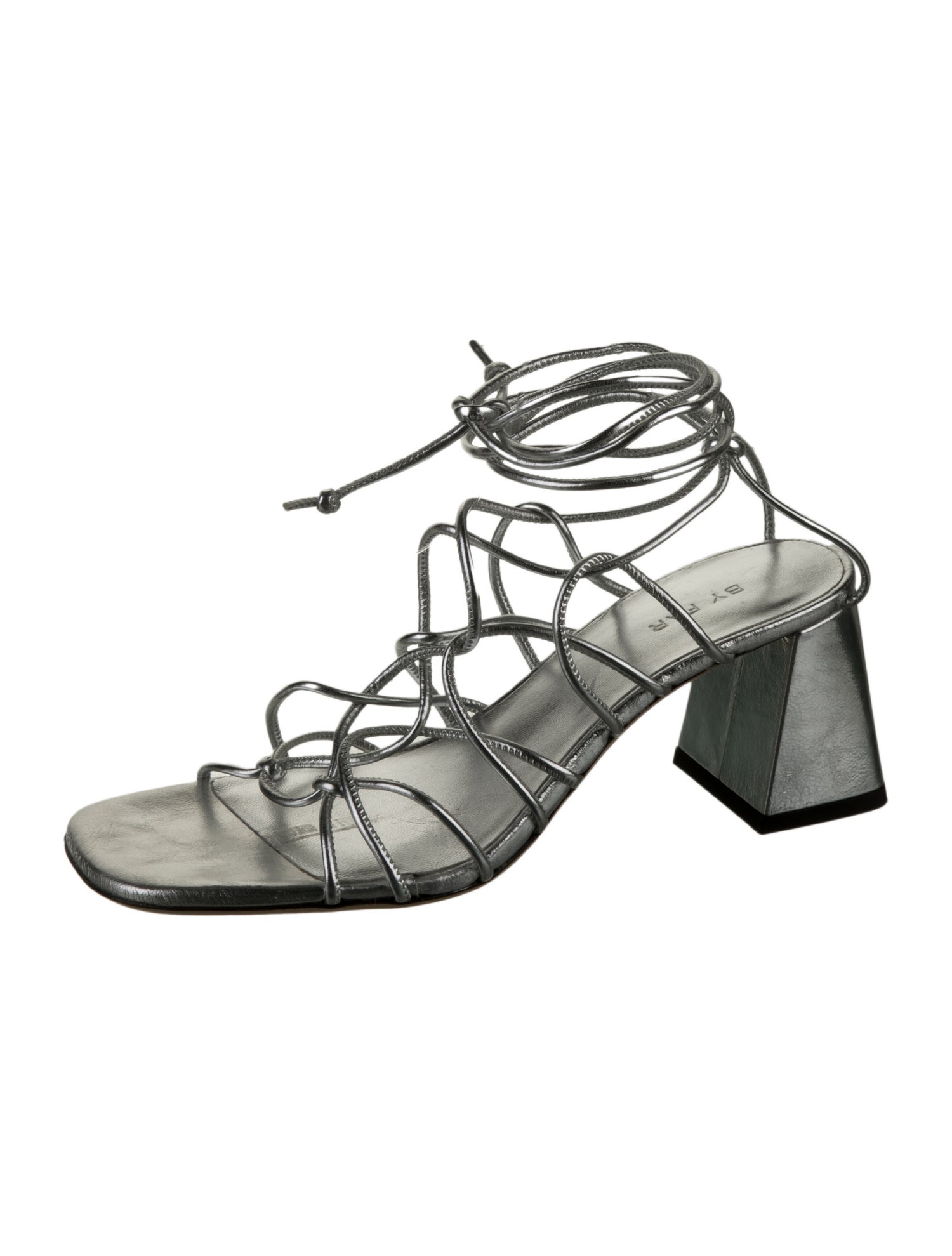 By Far Leather Sandals