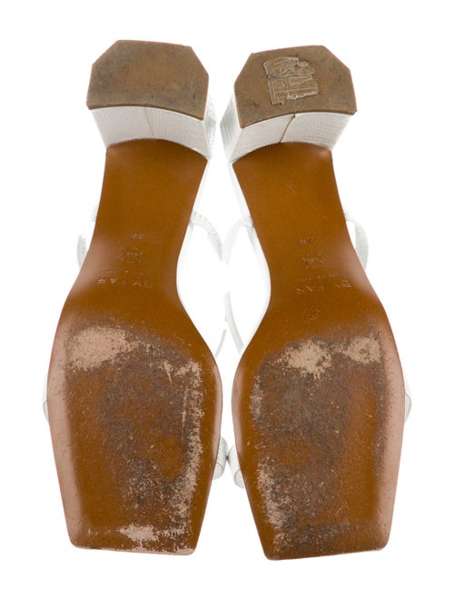 By Far Leather Slides