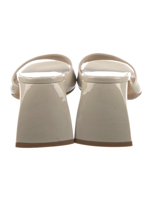 By Far Patent Leather Slides