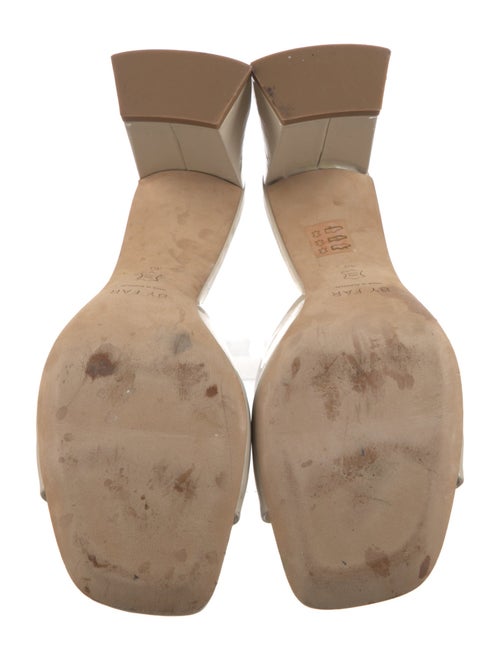 By Far Patent Leather Slides