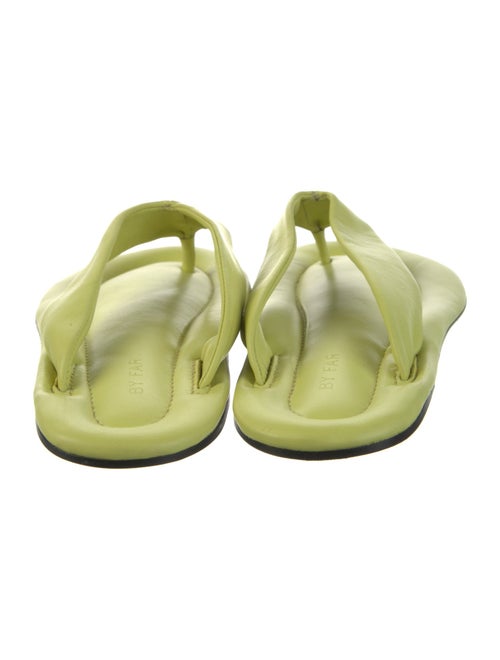 By Far Leather Slides