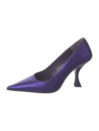 By Far Leather Pumps