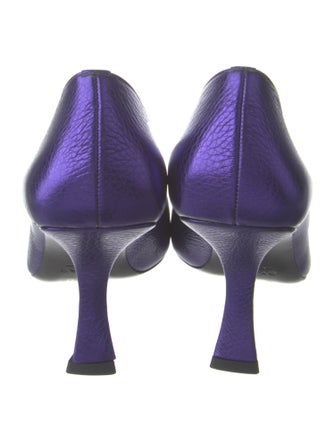 By Far Leather Pumps