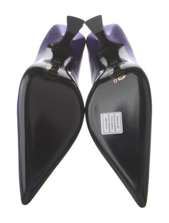 By Far Leather Pumps